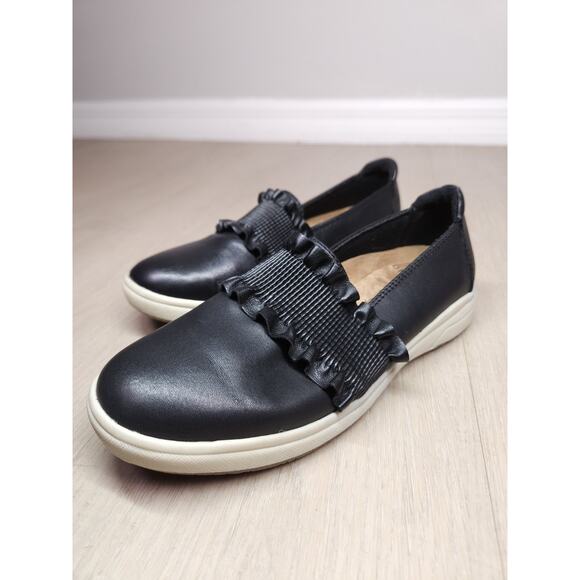 Earth Origins “Ellis” Black Slip-On Flats – Size 6 – Comfort Cushion Insole - Picture 6 of 12